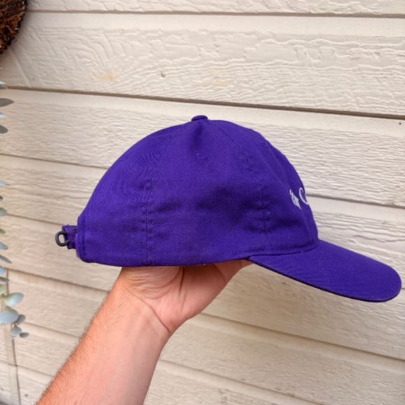 vintage COLUMBIA GOLF Purple Dad hat baseball hat strapback embroided cap - Picture 3 of 7